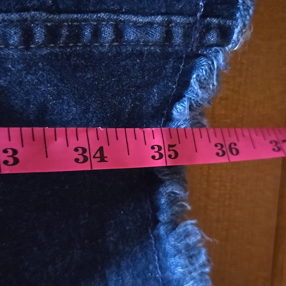 Denim&Co Dark Blue Elastic-Waist Maxi Skirt Size Large 0231 - Picture 5 of 6